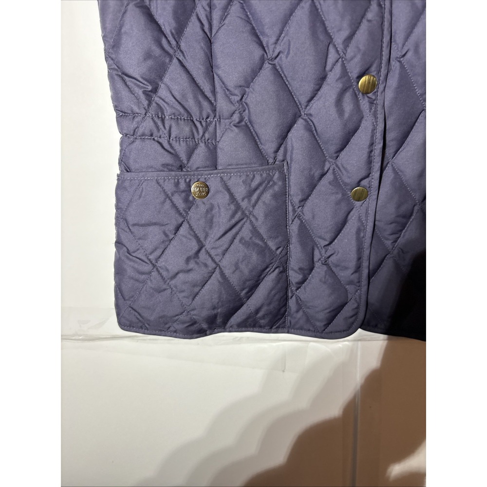 Eddie Bauer Goose Down Vest Women's Sz S Black EB550‎ Fill Power Puffer Jacket - Picture 4 of 8